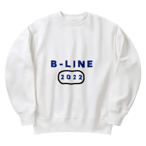 Kumamoto B-Line college log Heavyweight Crew Neck Sweatshirt