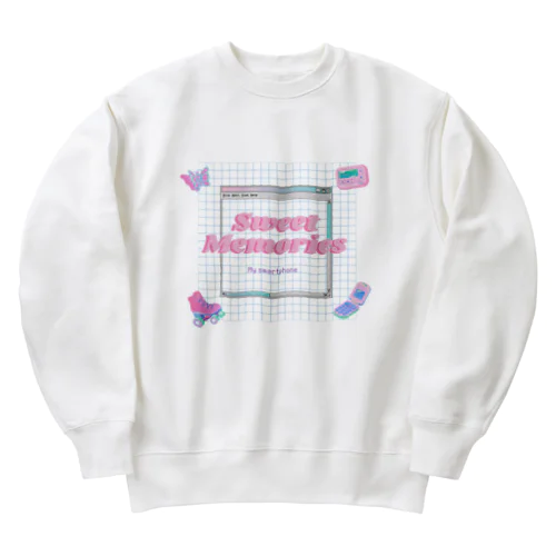 Sweet Memories  Heavyweight Crew Neck Sweatshirt