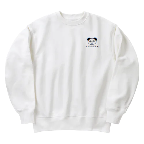 落書きパンダくん Heavyweight Crew Neck Sweatshirt