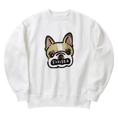 WOW フレンチブルドッグ Heavyweight Crew Neck Sweatshirt