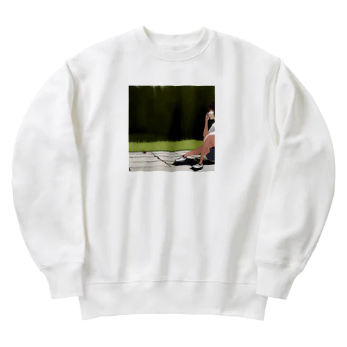 忘れないでよね Heavyweight Crew Neck Sweatshirt