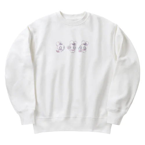 まじっくウサチャン Heavyweight Crew Neck Sweatshirt