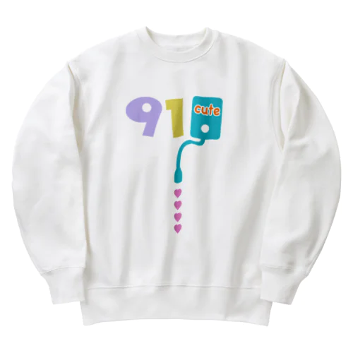 給cute湯 Heavyweight Crew Neck Sweatshirt