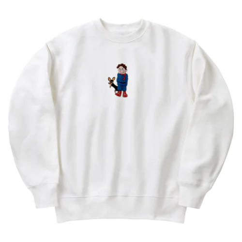 ひらくとロビン Heavyweight Crew Neck Sweatshirt