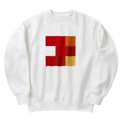 アンリマティス - 3×3 のドット絵 Heavyweight Crew Neck Sweatshirt