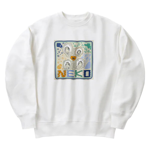 ネコミミちゃん Heavyweight Crew Neck Sweatshirt