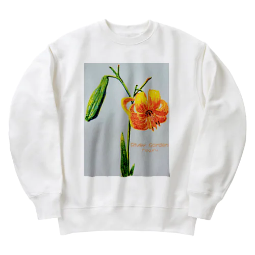 River Garden 野姫百合 Heavyweight Crew Neck Sweatshirt