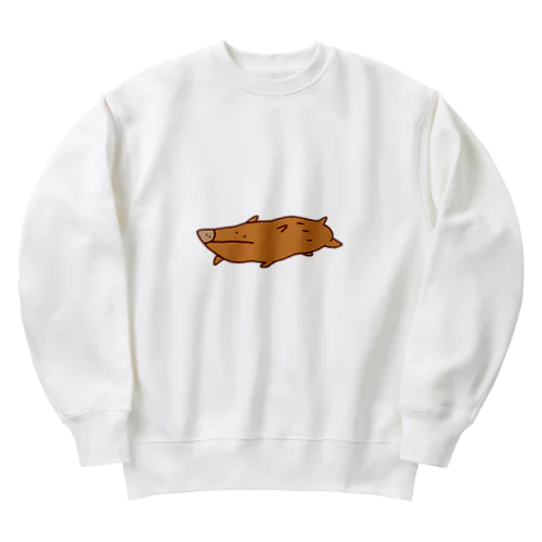 ながいのしし Heavyweight Crew Neck Sweatshirt