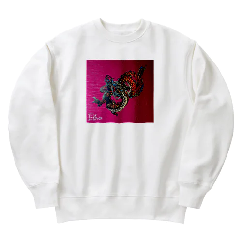 龍神 Heavyweight Crew Neck Sweatshirt