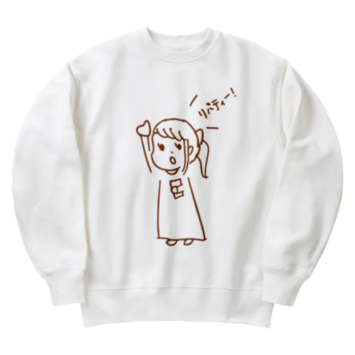 リバティーガール Heavyweight Crew Neck Sweatshirt