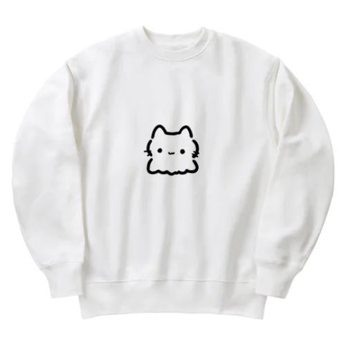 ねこくらげ Heavyweight Crew Neck Sweatshirt