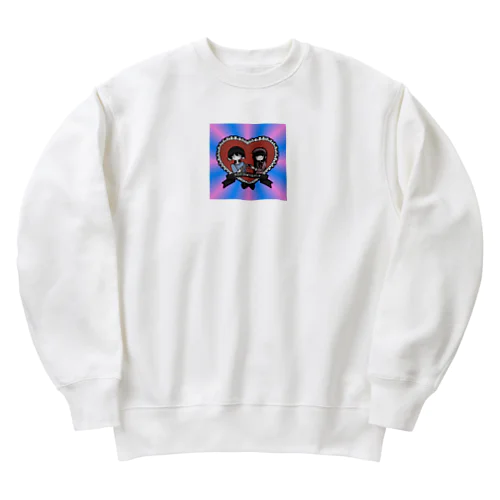 らぶふぉ〜えば〜ギラギラ版 Heavyweight Crew Neck Sweatshirt