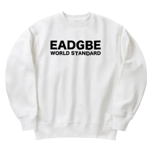 EADGBE スタンダードチューニングスウェット Heavyweight Crew Neck Sweatshirt