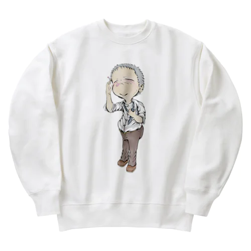 【現代社会：燻銀の渋み】/ Vol019610 Heavyweight Crew Neck Sweatshirt