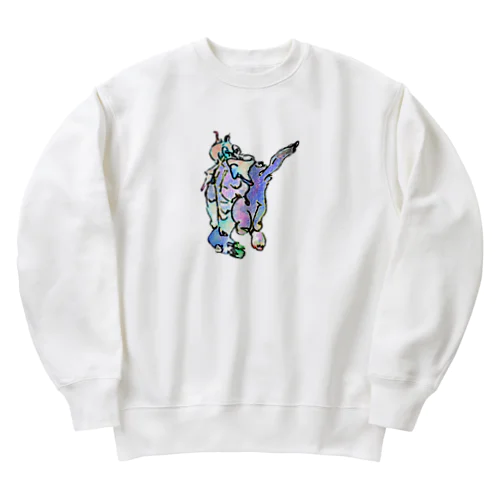 抱っこひもからバイバイ Heavyweight Crew Neck Sweatshirt