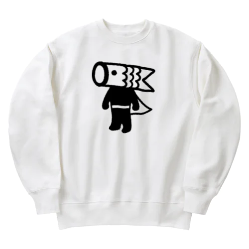 こいのぼりマン Heavyweight Crew Neck Sweatshirt