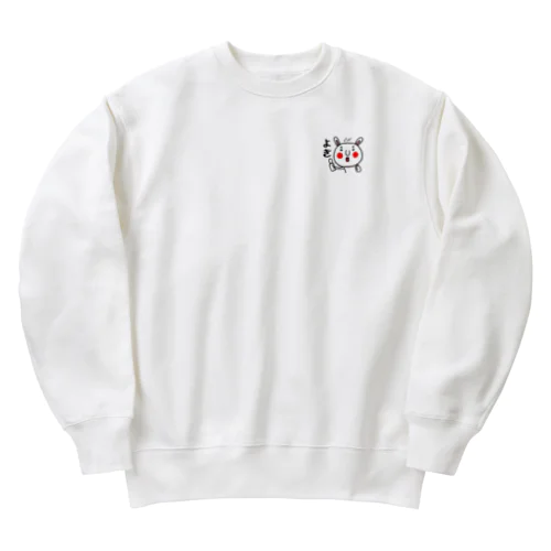 まろうさぎ Heavyweight Crew Neck Sweatshirt