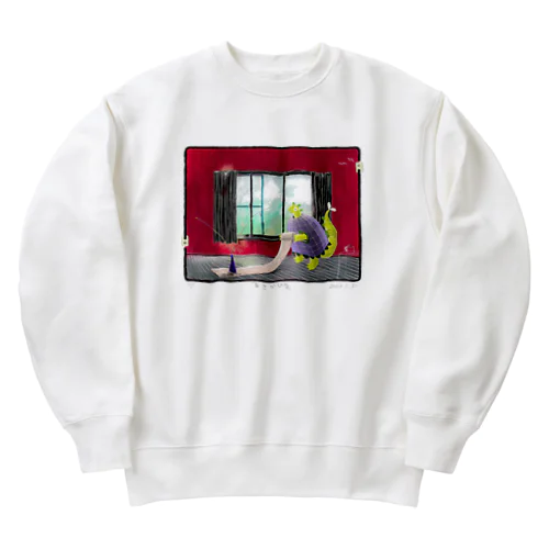 「あさかひる」 Heavyweight Crew Neck Sweatshirt