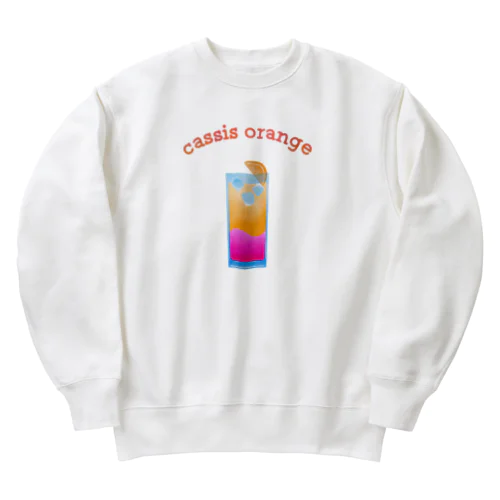 カシスオレンジ Heavyweight Crew Neck Sweatshirt