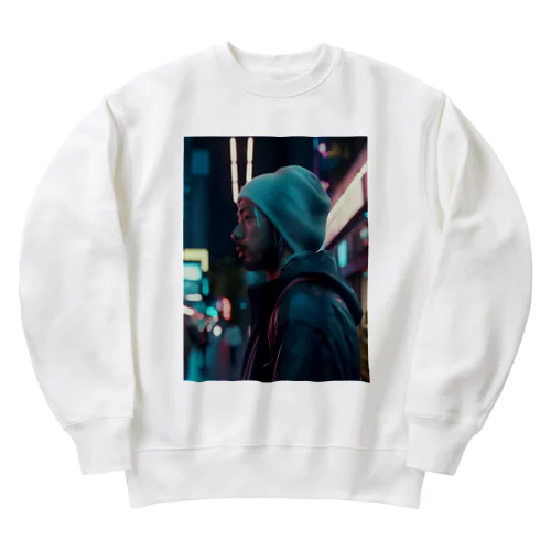 GENERATED MAN #01 Heavyweight Crew Neck Sweatshirt