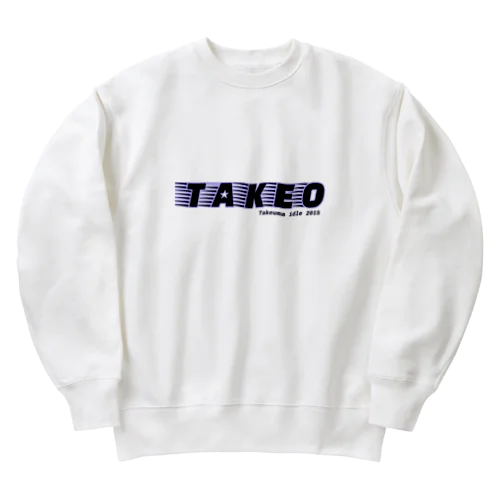 竹馬アイドル☆TAKEO☆ Heavyweight Crew Neck Sweatshirt