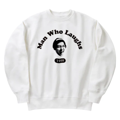 Man Who Laughs Heavyweight Crew Neck Sweatshirt