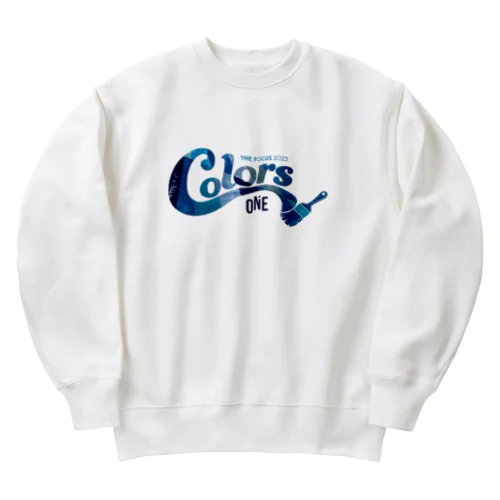 THE FOCUS 2023 "Colors one" Heavyweight Crew Neck Sweatshirt