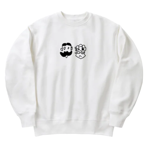 ヒゲとパーマラジヲオリジナルグッズ Heavyweight Crew Neck Sweatshirt