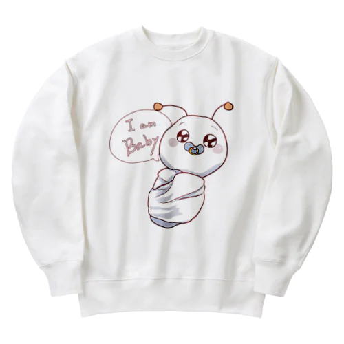 ベイビーけむけむ Heavyweight Crew Neck Sweatshirt