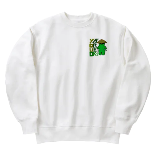 サボ政 Heavyweight Crew Neck Sweatshirt