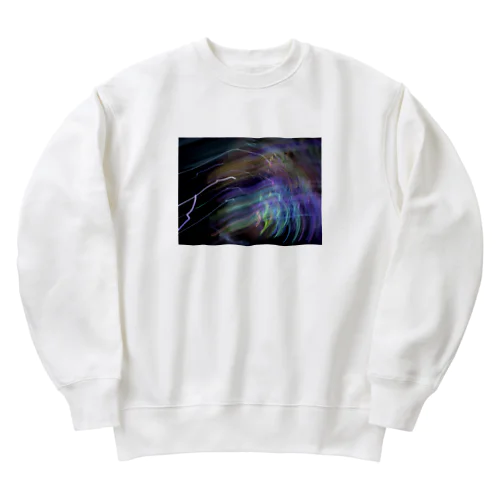 えもい残像 Heavyweight Crew Neck Sweatshirt
