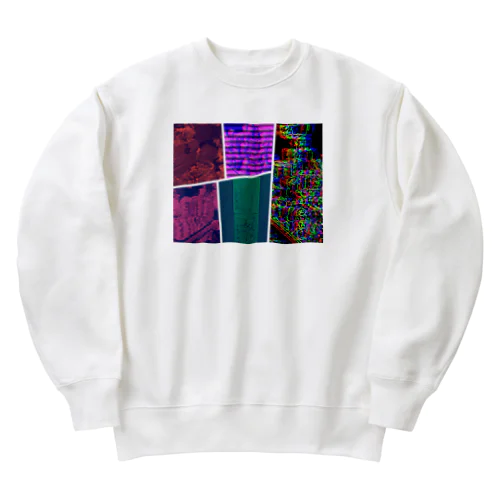 【りょうちゃんのハイボール地獄】部屋デザイン Heavyweight Crew Neck Sweatshirt