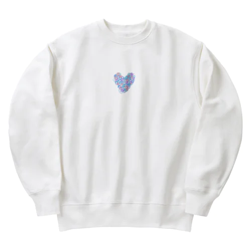 ぐしゃぐしゃでも恋はするのよ Heavyweight Crew Neck Sweatshirt