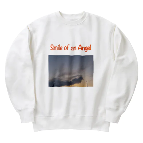 Smile of an Angel Heavyweight Crew Neck Sweatshirt