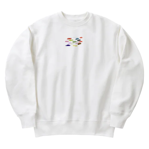 誰かに邪魔されようとも Heavyweight Crew Neck Sweatshirt