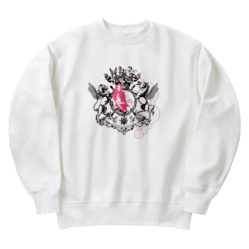 Pride Crest Heavyweight Crew Neck Sweatshirt