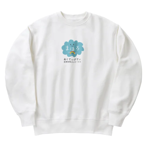 まはろくんグッズ Heavyweight Crew Neck Sweatshirt