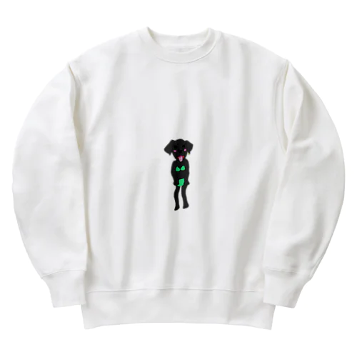 黒ギャルの黒ラブ Heavyweight Crew Neck Sweatshirt