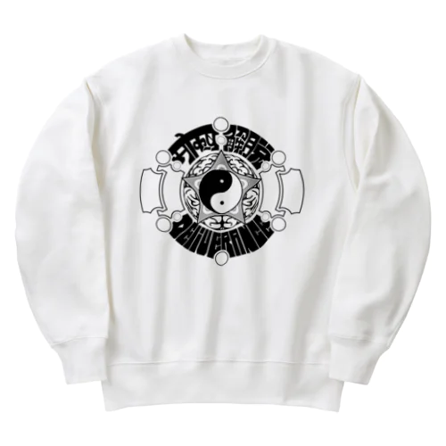 解脱 Heavyweight Crew Neck Sweatshirt