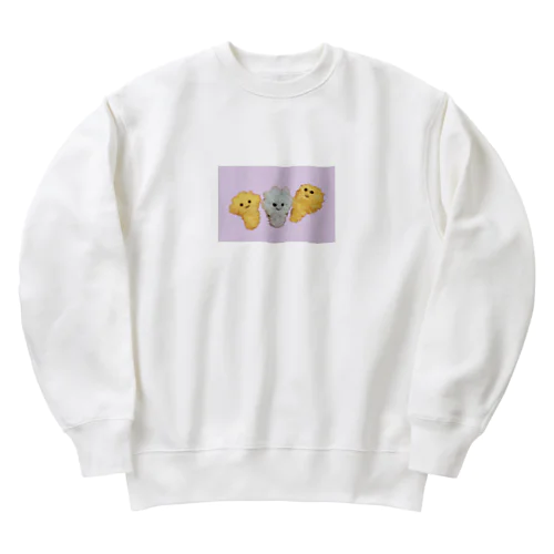 足くんと仲間たち Heavyweight Crew Neck Sweatshirt