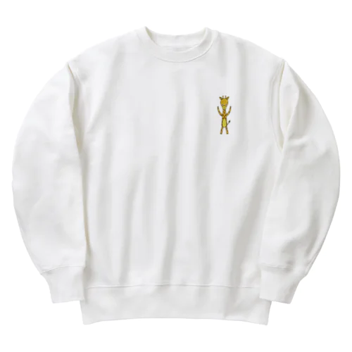 キリンのリンリン　へんし～ん！！ Heavyweight Crew Neck Sweatshirt