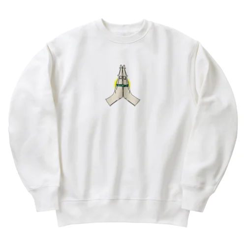 ととのい合掌 Heavyweight Crew Neck Sweatshirt