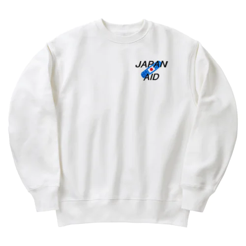 Japan aid Heavyweight Crew Neck Sweatshirt