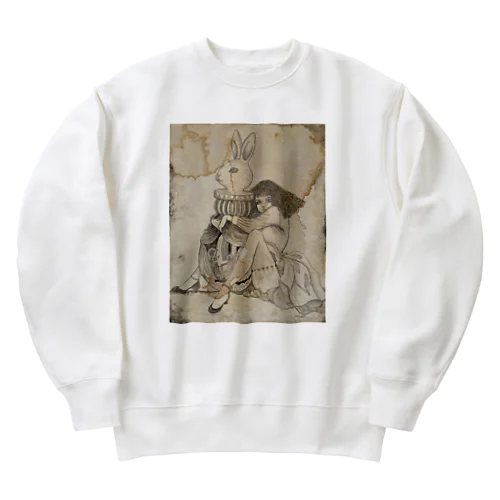 クイーンアリス Heavyweight Crew Neck Sweatshirt