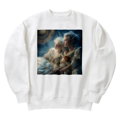 au clair de la lune Heavyweight Crew Neck Sweatshirt