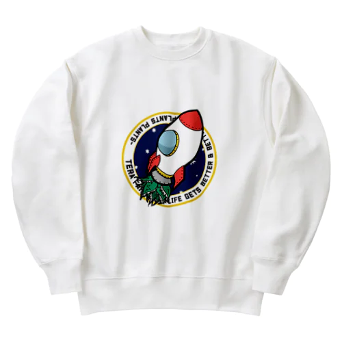 アガベロケット Heavyweight Crew Neck Sweatshirt