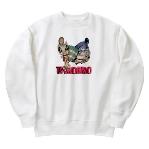 照れてるズ゛ by AI Heavyweight Crew Neck Sweatshirt