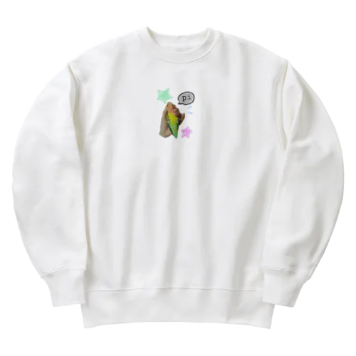 コザクラインコ　 Heavyweight Crew Neck Sweatshirt