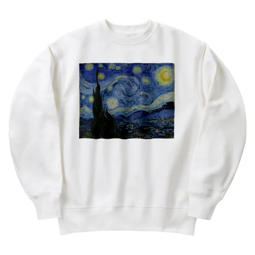 星月夜 / The Starry Night Heavyweight Crew Neck Sweatshirt