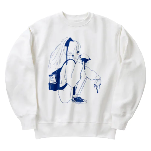 01.Smoking Lover❤︎...Rubber? Heavyweight Crew Neck Sweatshirt